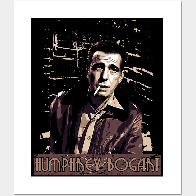 Humphrey Bogart Wall Art by Nana On Here